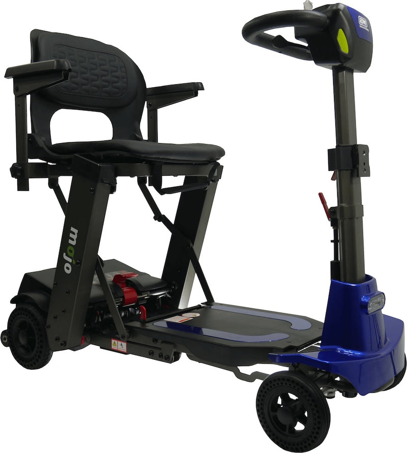 Mojo Auto-Fold Scooter, Blue
