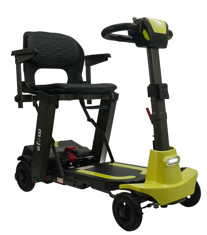 Mojo Auto-Fold Scooter, Lemony-Lime