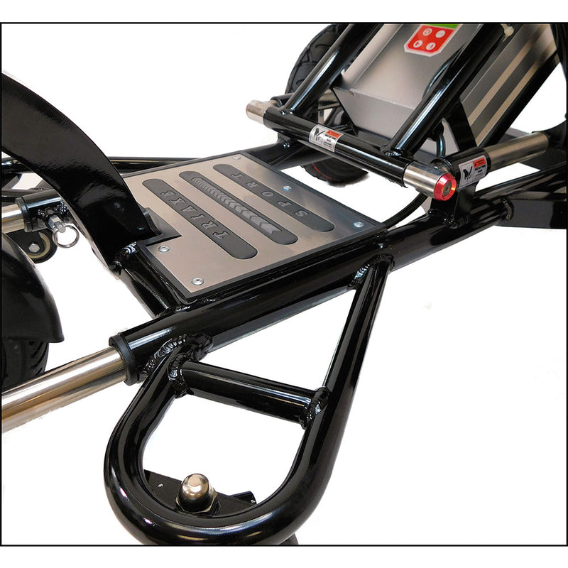 Triaxe Sport Folding Scooter - Open Box Special - Blue