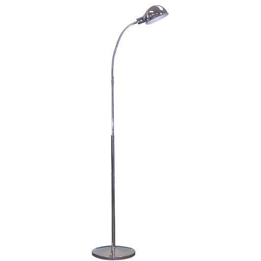 Chrome Gooseneck Floor Lamp