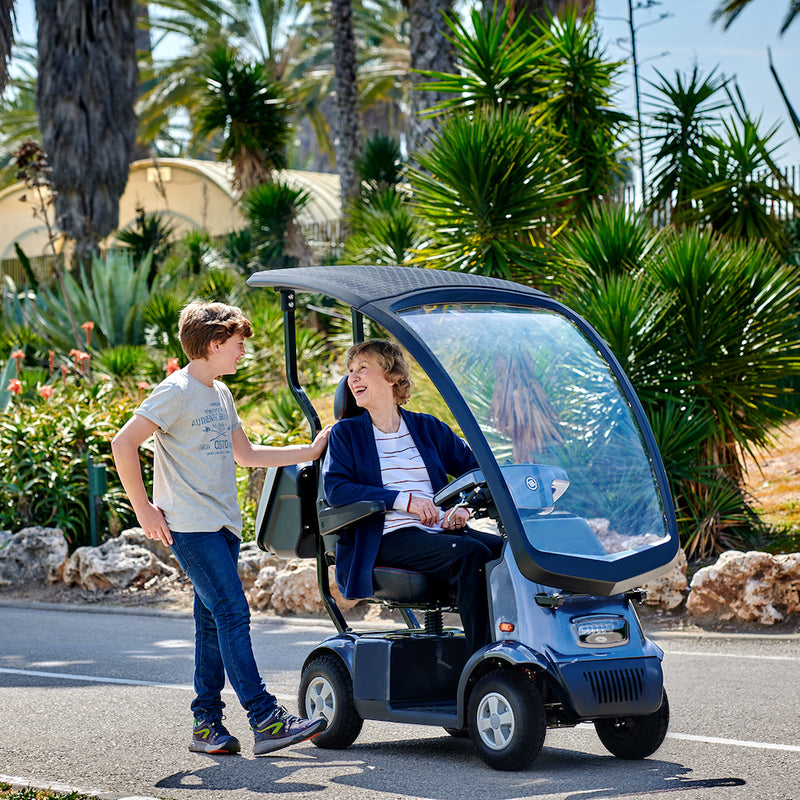 Afikim c4 scooter canopy woman child