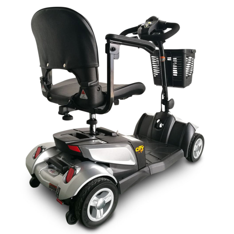 EV Rider CityCruzer Back Angle Grey