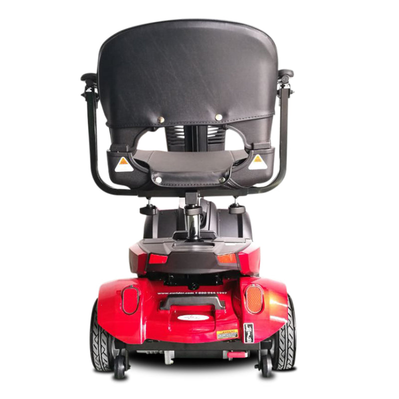 EV Rider CityCruzer Back Angle Red