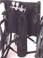 Diestco Oxygen Tank Holder for Scooters & Power Chairs (Without Push Handles)