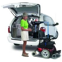 Harmar AL420 Fully Powered Inside Scooter Lift