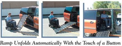 Roll-A-Ramp Mini Fold Power Ramp