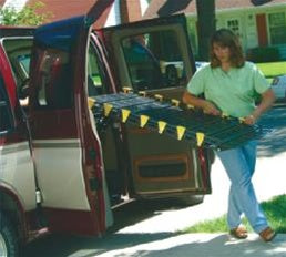 Roll-A-Ramp Mini Fold Power Ramp