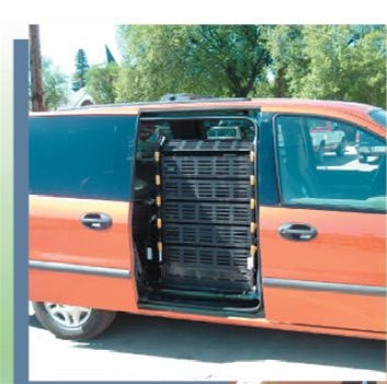 Roll-A-Ramp Mini Fold Power Ramp