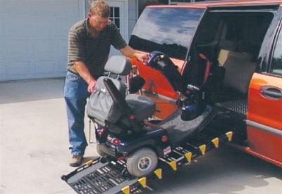 Roll-A-Ramp Mini Fold Power Ramp