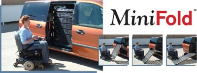 Roll-A-Ramp Mini Fold Power Ramp