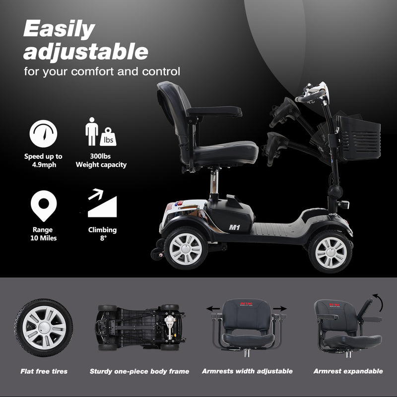 Metro M1 Portal 4 Wheel Travel Scooter