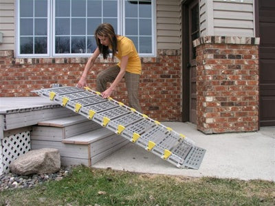 Roll-A-Ramp 30 in Wide Ramp