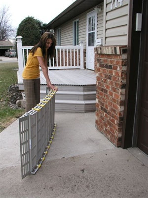 Roll-A-Ramp 36 in Wide Ramp