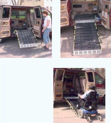 Roll-A-Ramp Auto Fold Powered