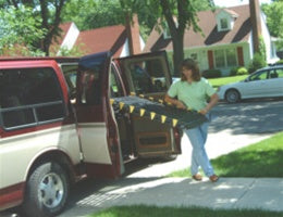 Roll-A-Ramp Auto Fold Powered