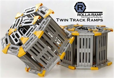 Roll-A-Ramp 12 in Twin Track Pair