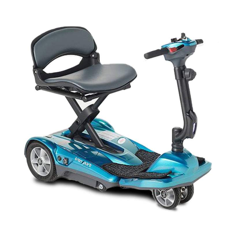 EV Rider Transport AF+ Auto Folding Scooter Main Blue
