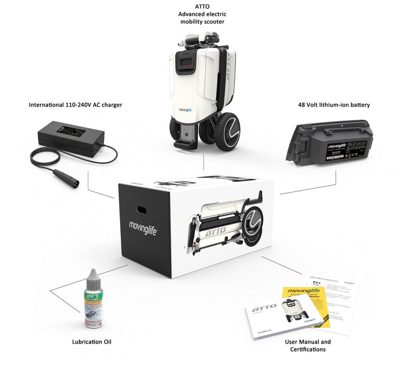 Moving Life Atto Scooter Box