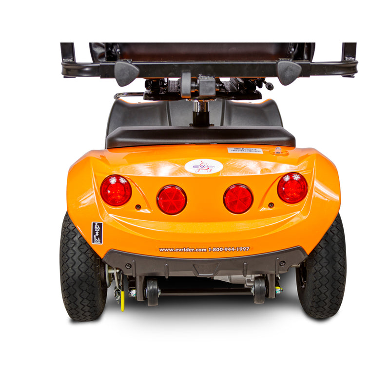 EV Rider CityRider Back Angle Yellow