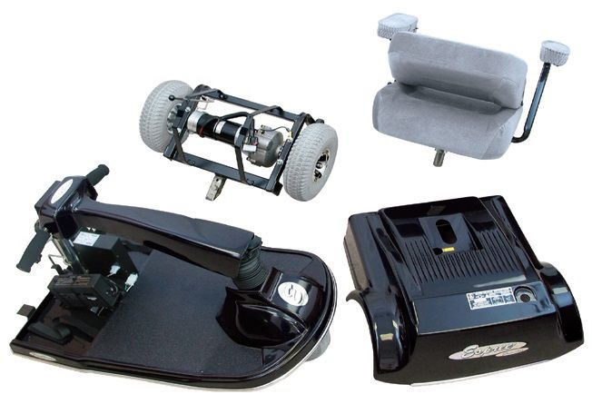 Pacesaver Espree Atlas 3-Wheel Heavy Duty Scooter