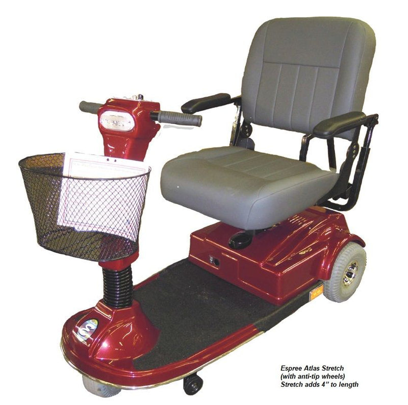 Pacesaver Espree Atlas 3-Wheel Heavy Duty Scooter