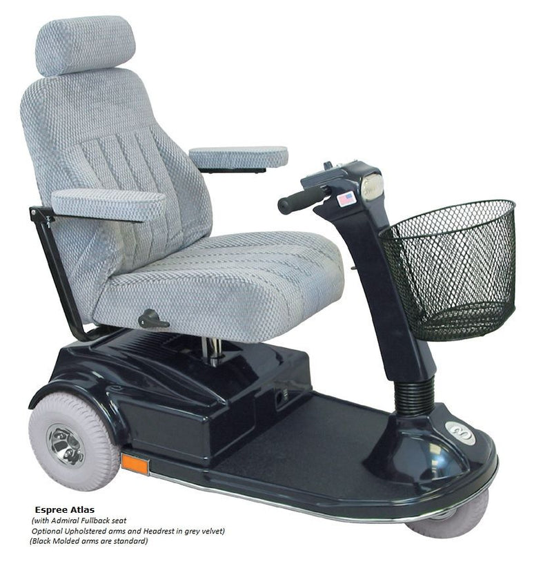 Pacesaver Espree Atlas 3-Wheel Heavy Duty Scooter