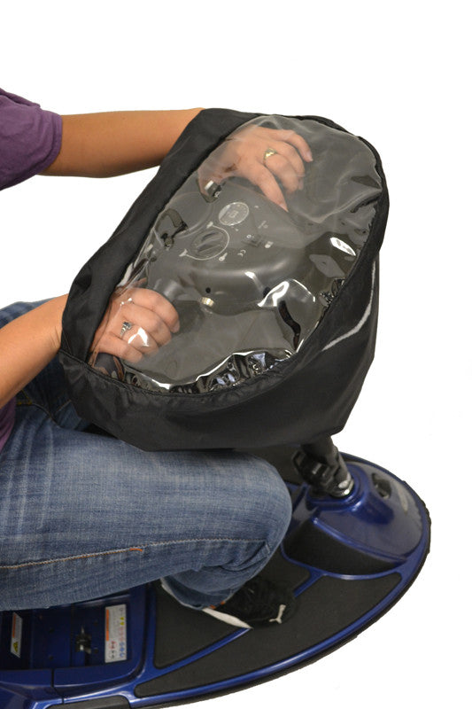 Diestco  Clear Tiller Cover for Mobility Scooters