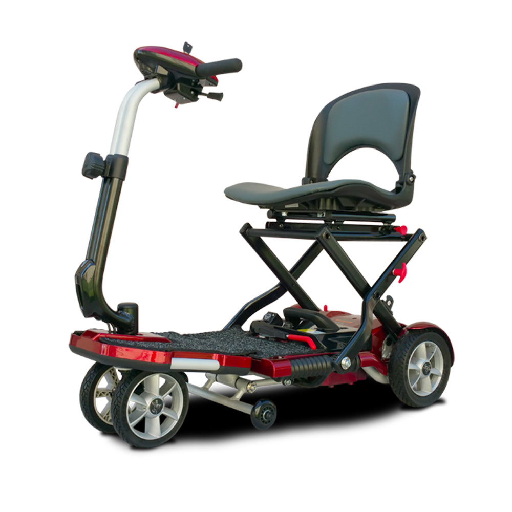 EV Rider Transport Plus Folding Scooter Main Red