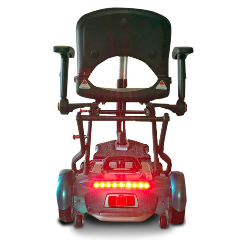 EV Rider Transport Plus Folding Scooter Back Light Angle