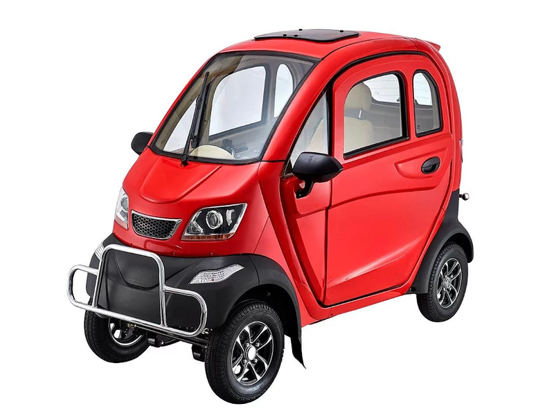 Q Runner 4 Wheel Fully Enclosed Scooter