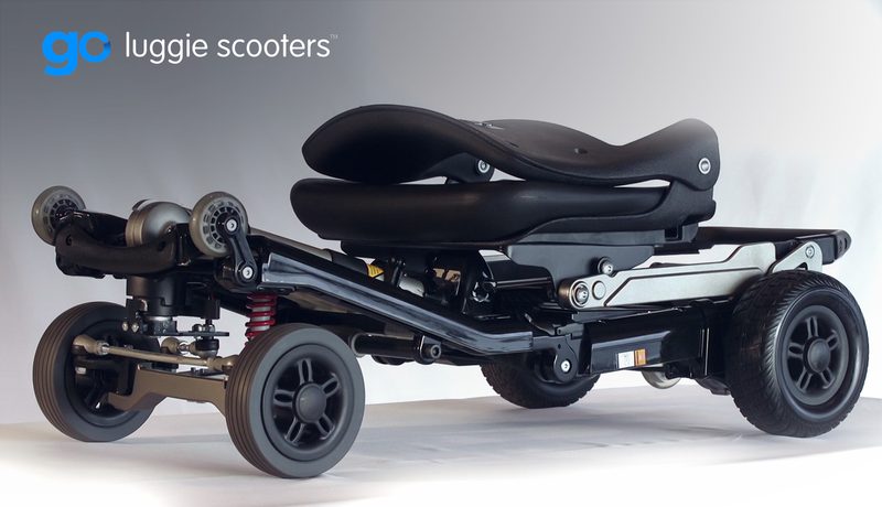 Luggie Elite Plus 4 Scooter with Suspension