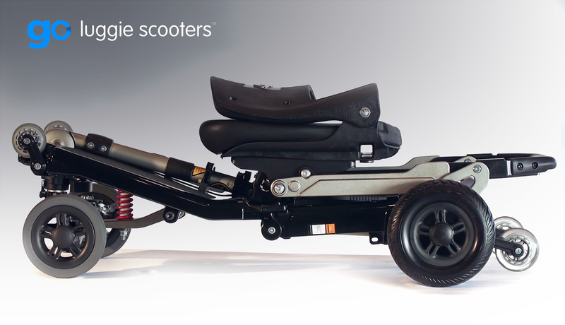 Luggie Elite Plus 3 Scooter with Suspension