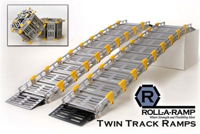 Roll-A-Ramp 12 in Twin Track Pair